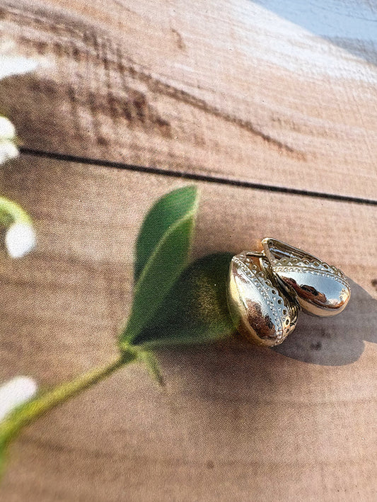 Silver Teardrop Earrings