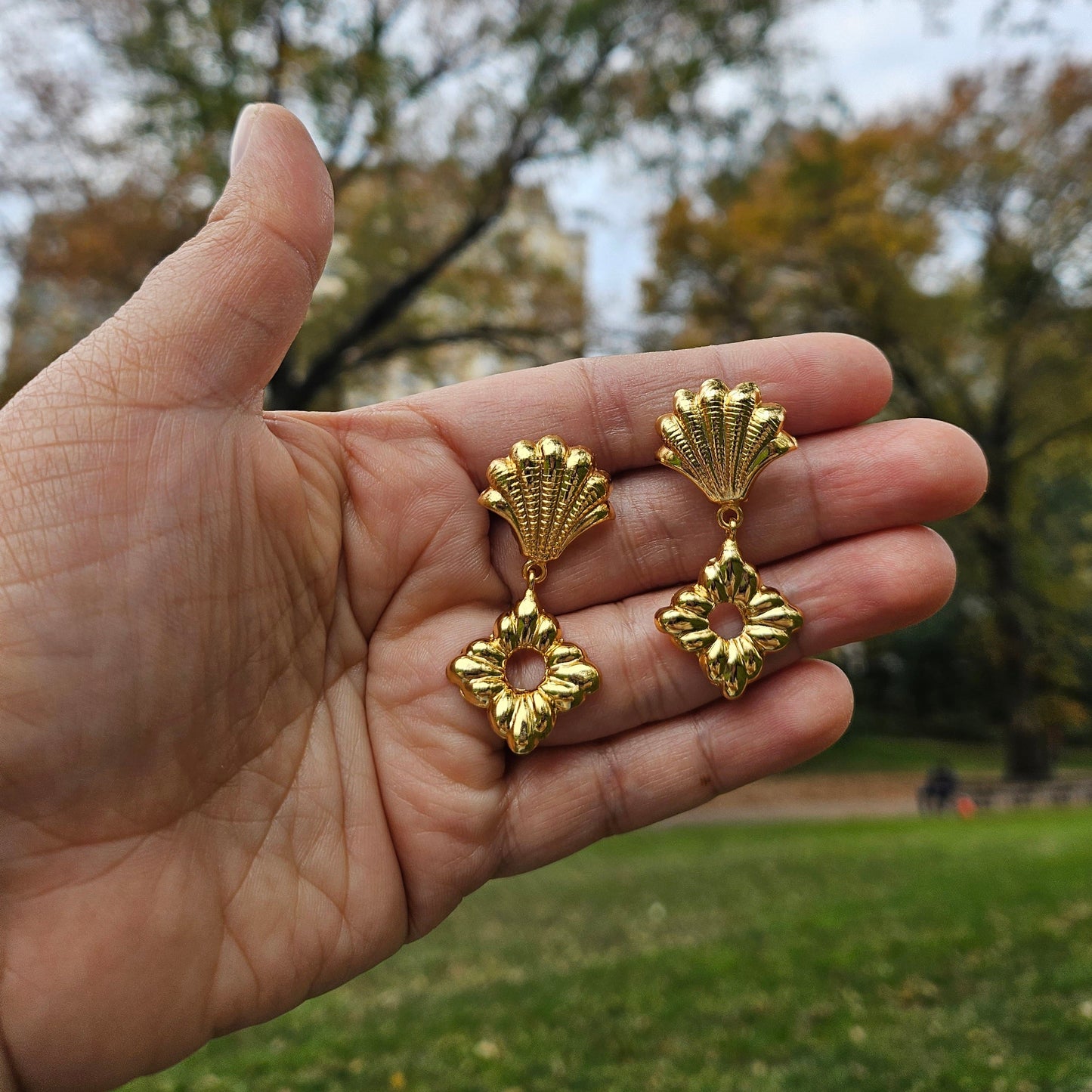 Scallop Shell Earrings