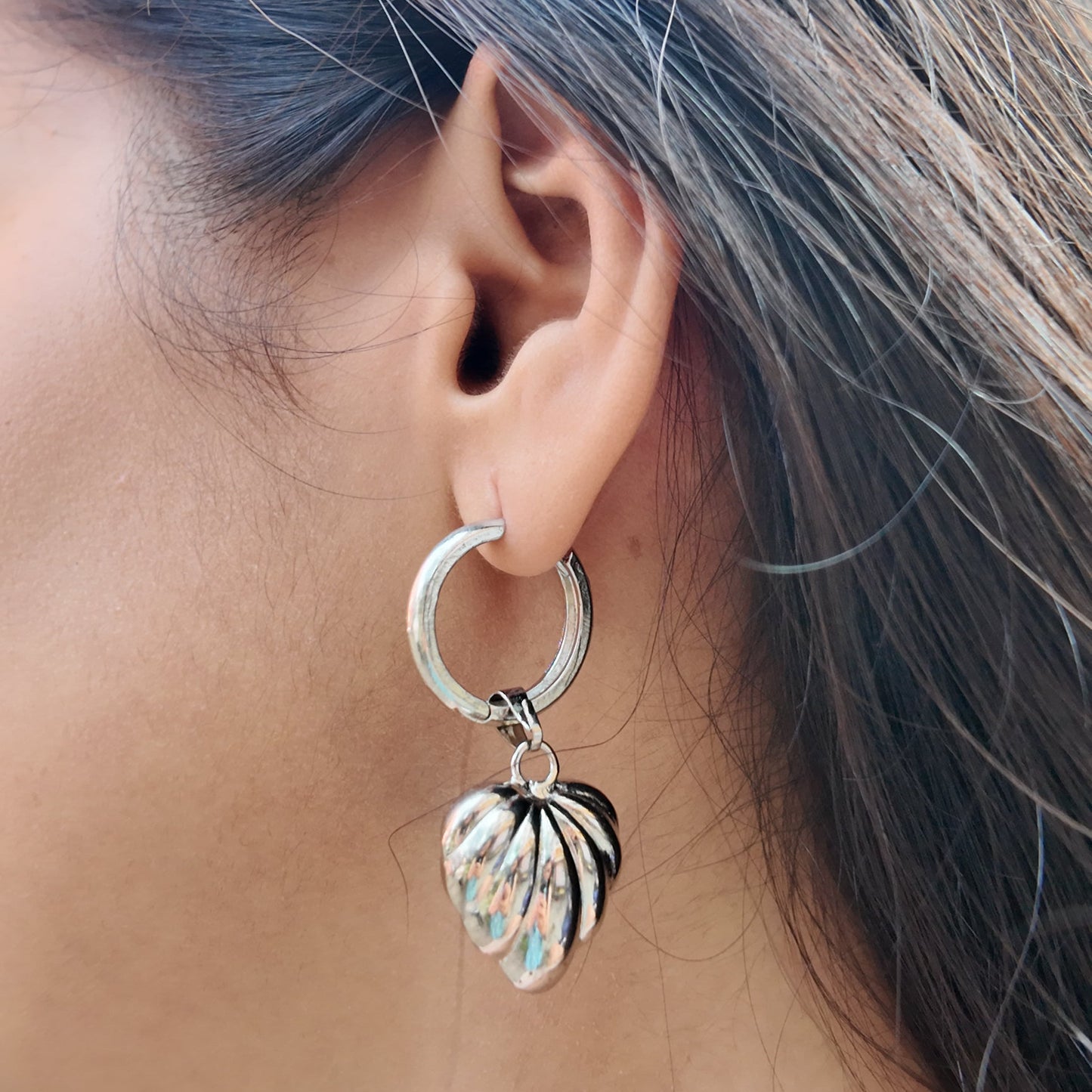 Heart of Silver Earrings