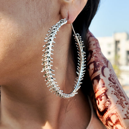 Fish Bone Hoops