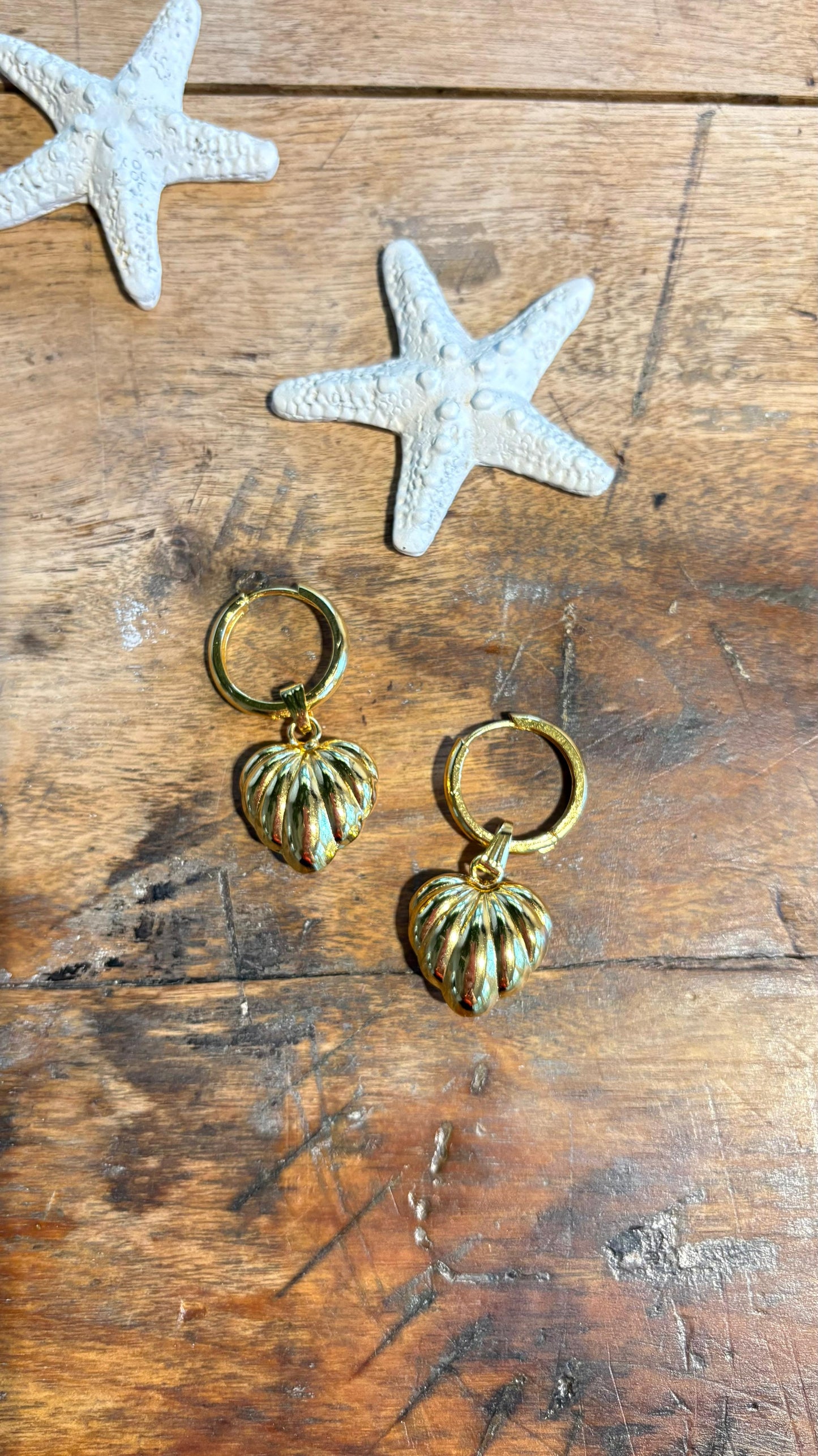 Heart Of Gold Earrings