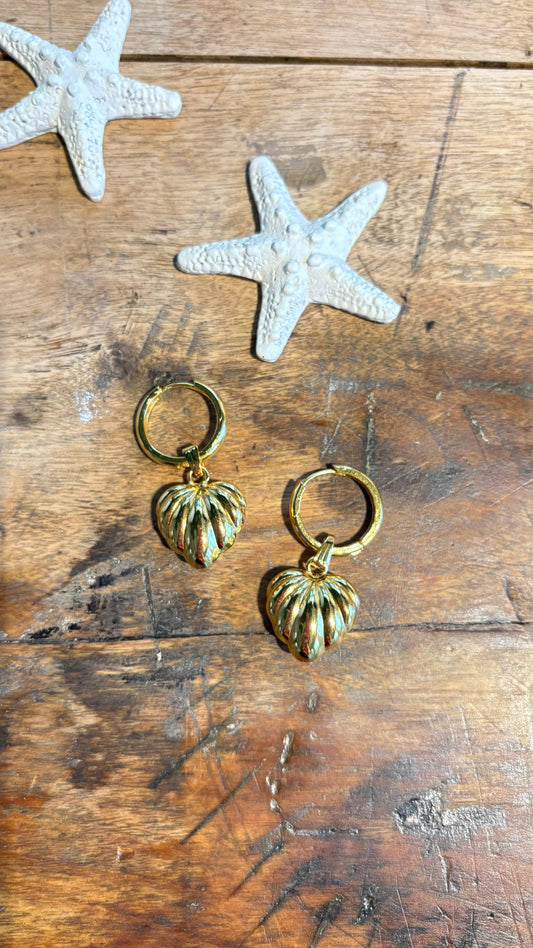 Heart Of Gold Earrings