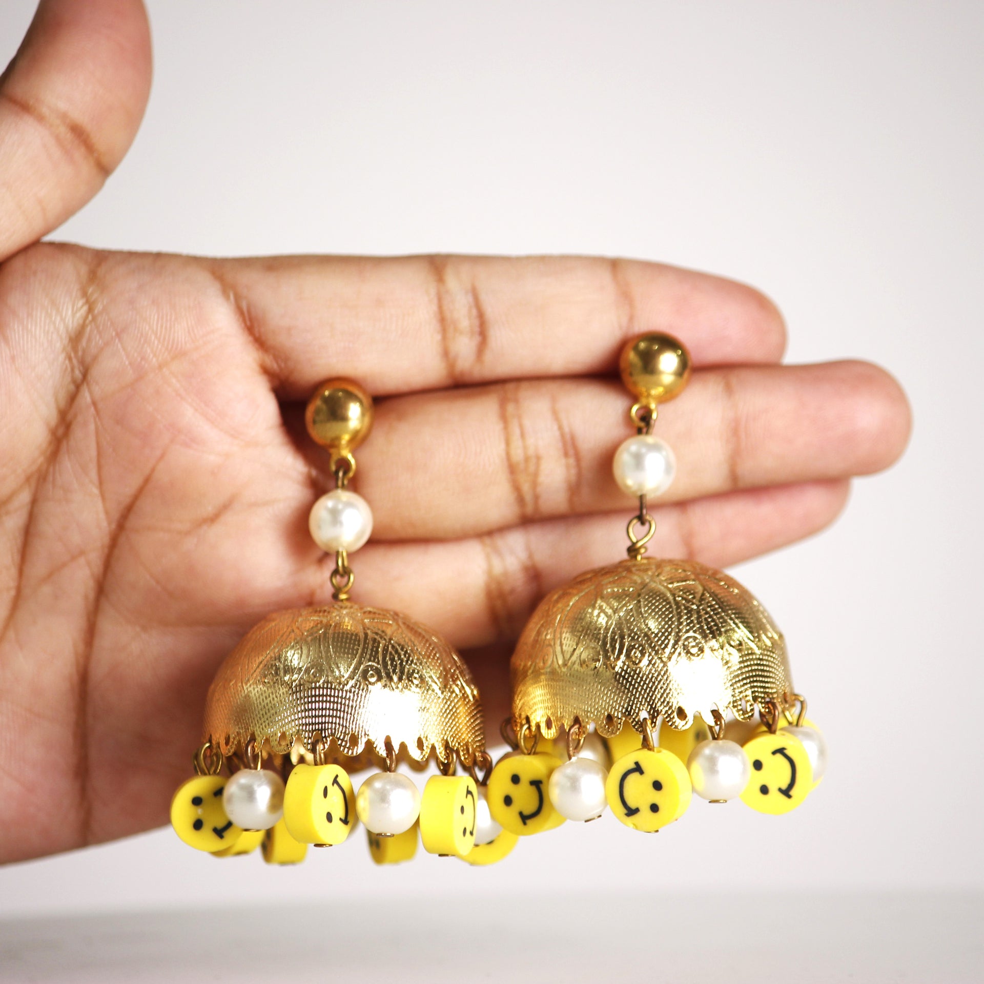 Happiness Jhumkas – Heritance Jewellery