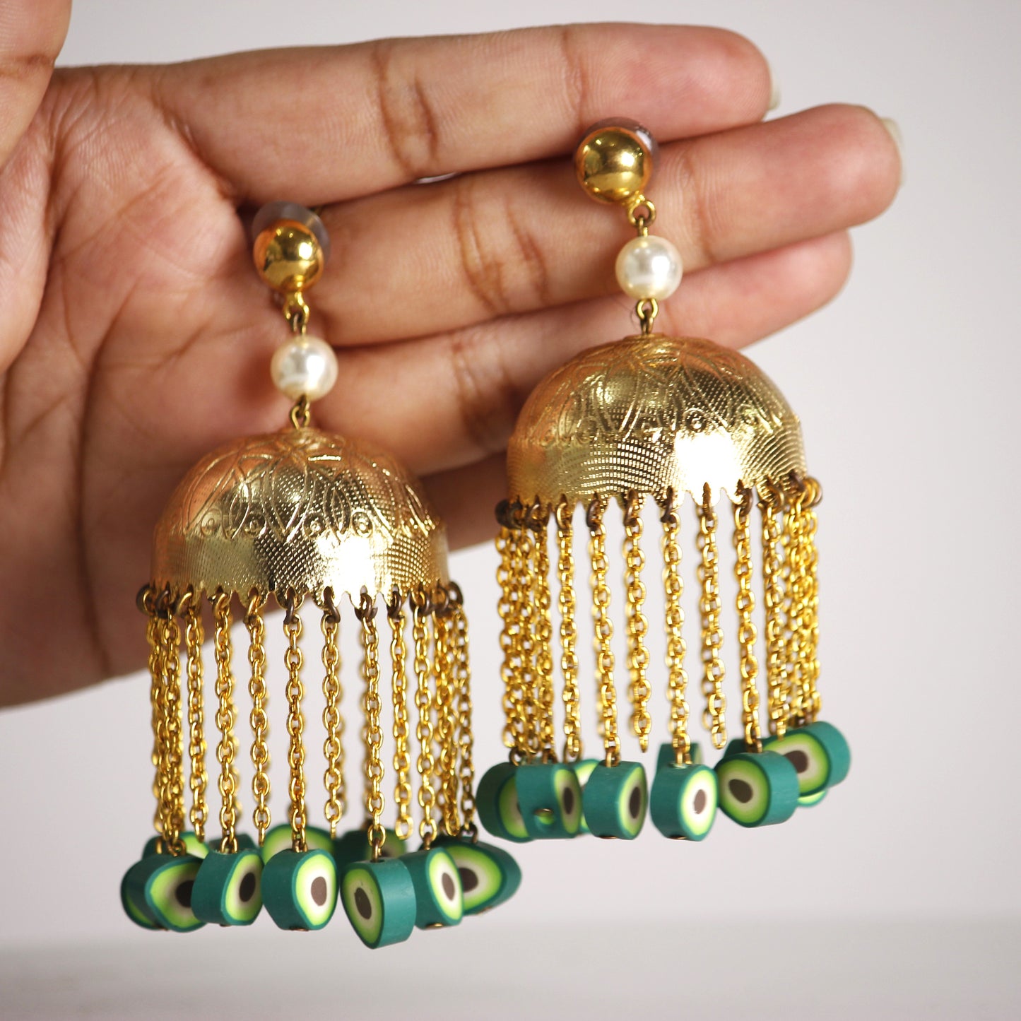 Avocado Jhumkas