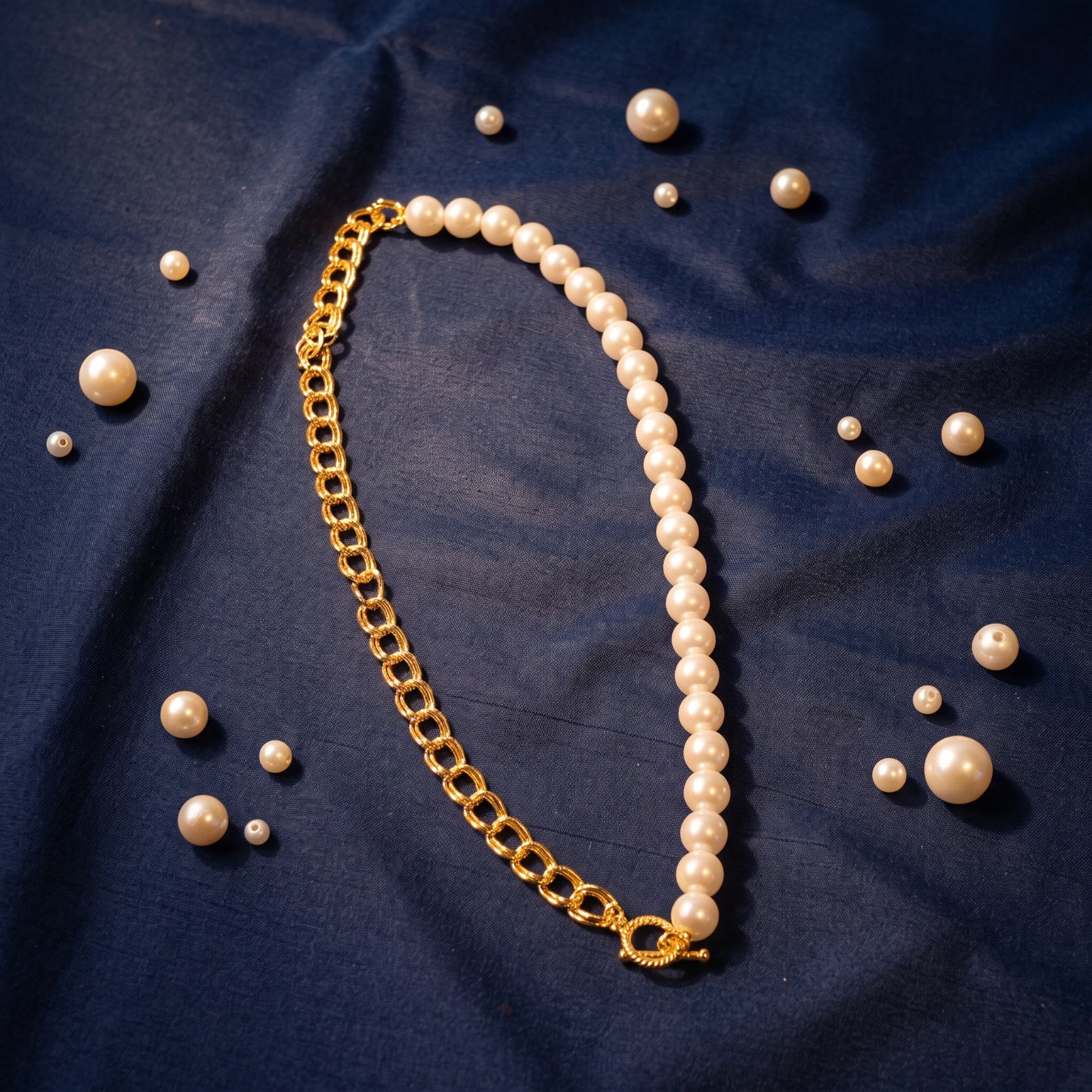 Pearl Half Full Necklace