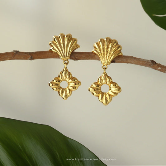 Scallop Shell Earrings