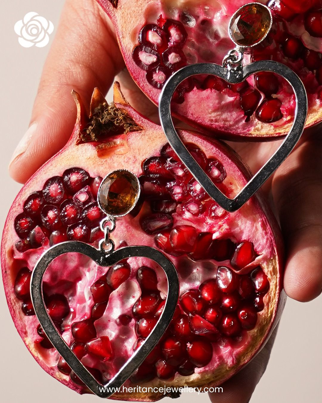 Zultanite Heart Earrings